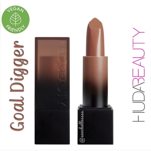 Huda Beauty Power Bullet Cream Glow Hydrating Lipstick | Goal Digger | BNIB - Picture 1 of 12